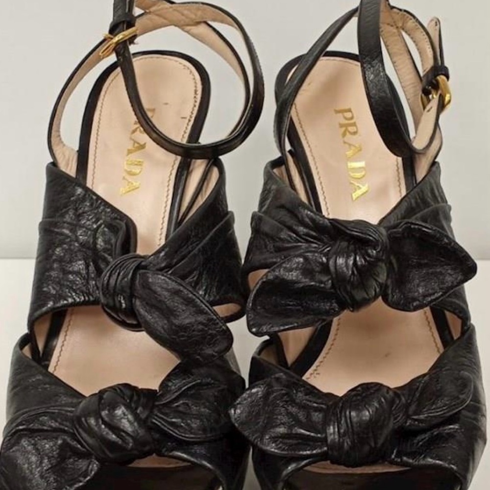 Prada Black Women's Sandals